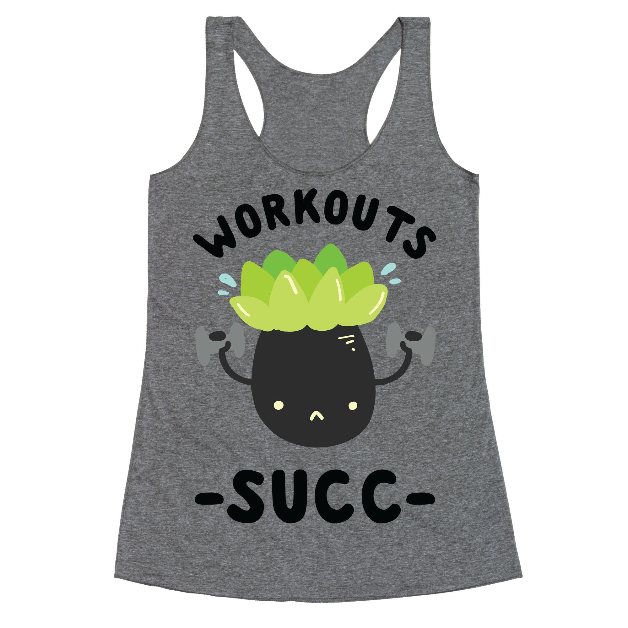 Workouts Succ Racerback Tank